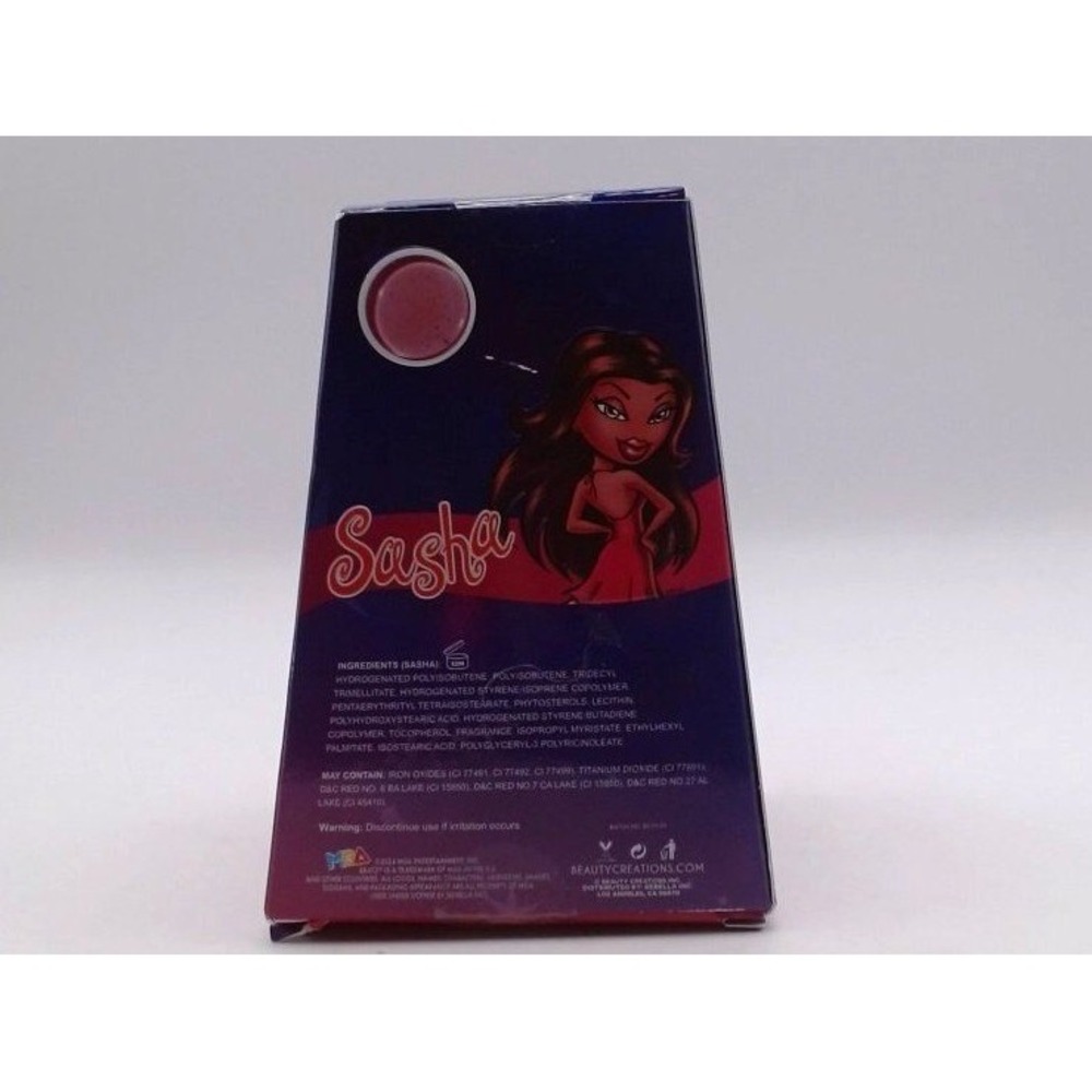 Bratz x Beauty Creations - Lip Oil, Vanilla Scented, Sasha, BRAND NEW IN BOX - Picture 4 of 5